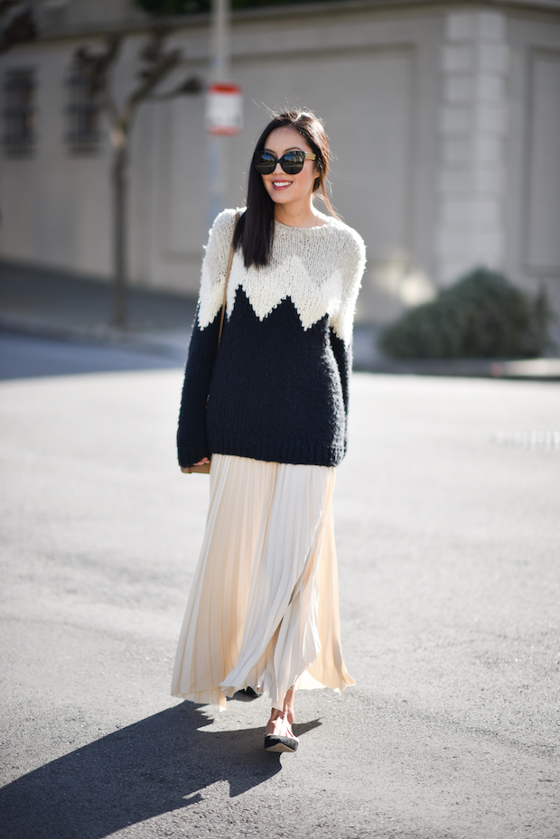 9to5chic pleated outlet skirt