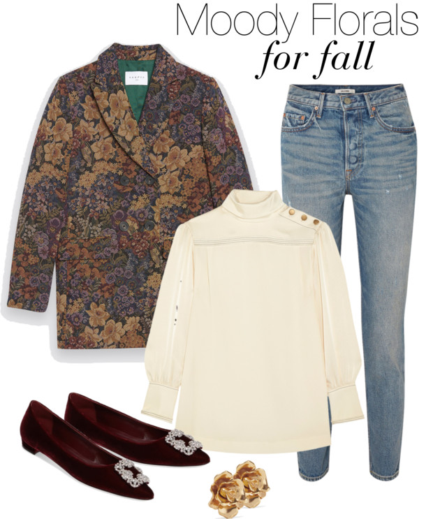 moody florals for fall