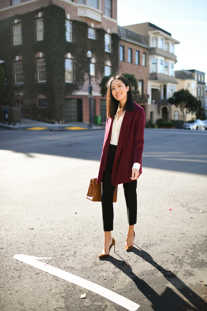 Burgundy – 9to5chic