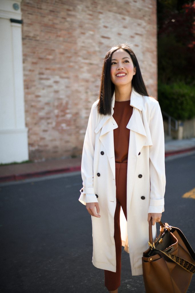 A Silk Trench – 9to5chic