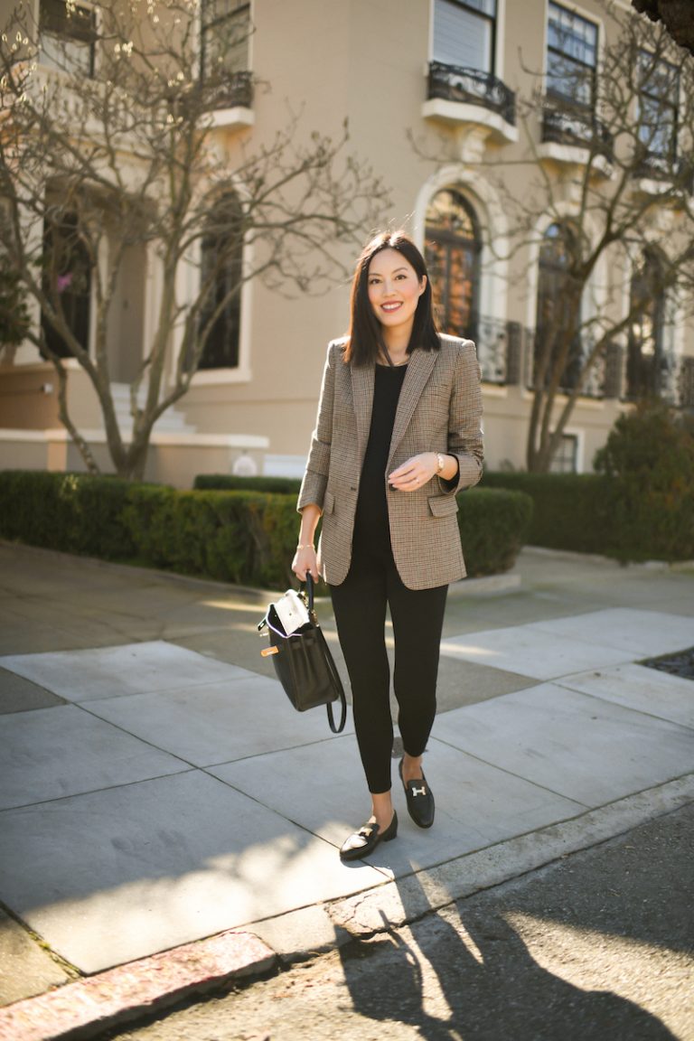 Blazer & Loafers – 9to5chic