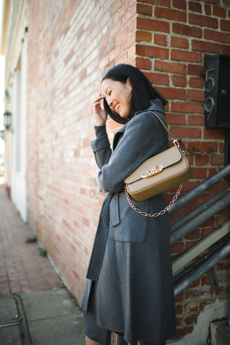 Parker Medium Logo Shoulder Bag