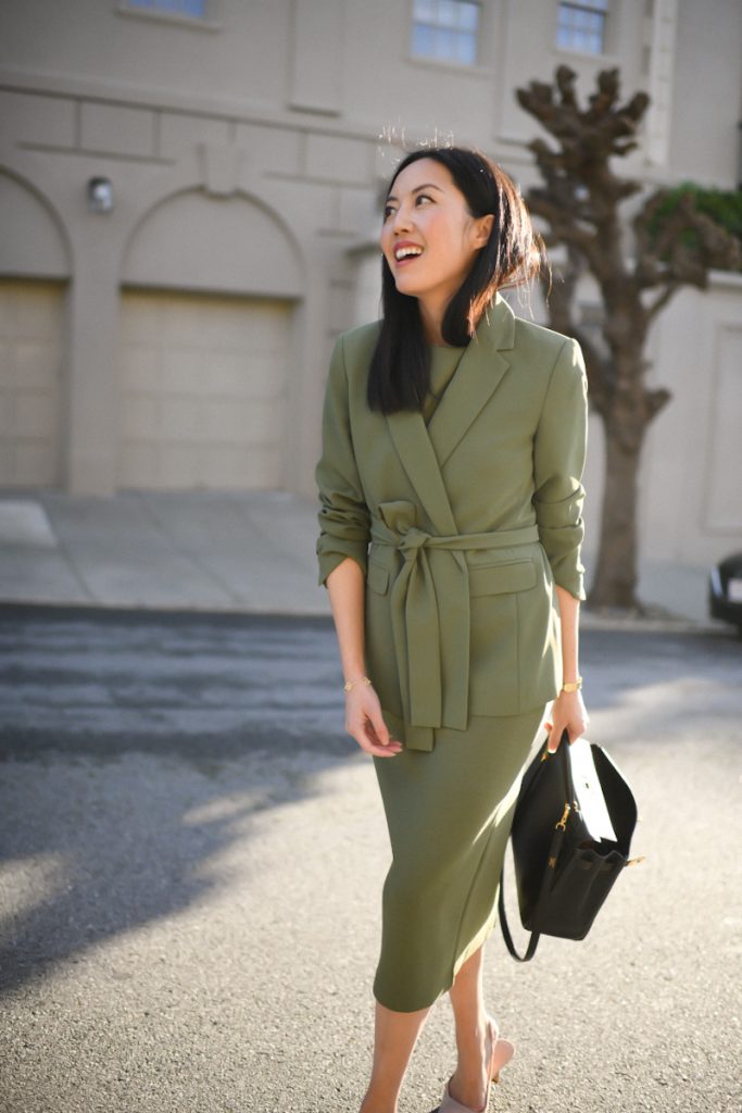 womens olive presto